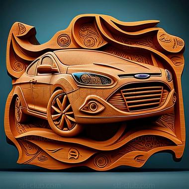 3D модель Ford Focus (STL)